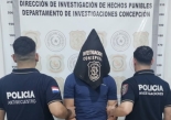 El detenido en la sede de Investigaciones 