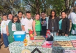 Alumnos del CIENA en la plaza Pinedo