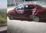 Automóvil involucrado en el accidente