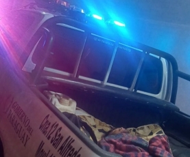 HERIDO FUE TRASLADADO EN PATRULLERA ANTE NEGATIVA DE ASISTENCIA MÉDICA 