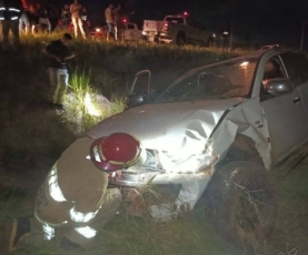 APARATOSO VUELCO DE CAMIONETA EN LA RUTA CONCEPCIÓN - BELÉN