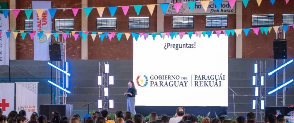 Paracel reunió a más de 400 jóvenes en el festival “Salud que nos Une” en Concepción