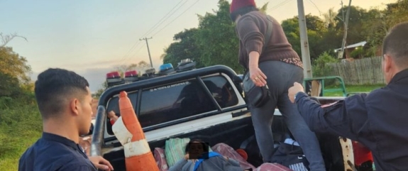 MADRE DIO A LUZ EN UNA PATRULLERA CAMINO AL HOSPITAL