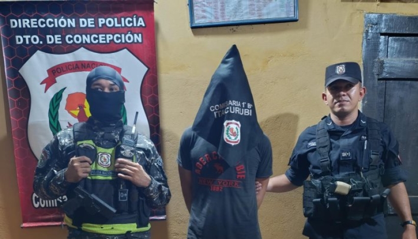 El supuesto autor de asalto fue aprehendido.