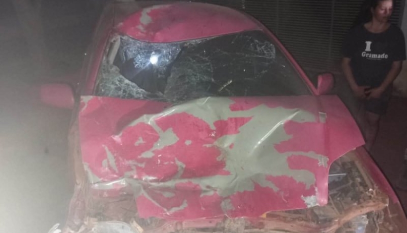 Automóvil involucrado en el hecho.