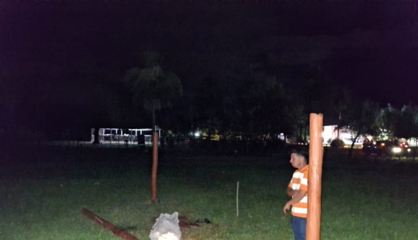 Lugar del accidente fatal