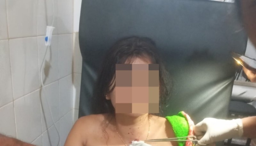 La joven herida fue atendida en Loreto