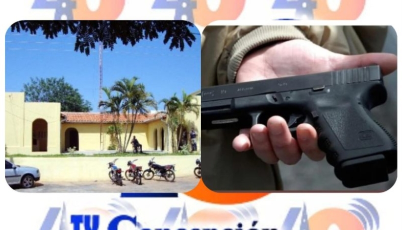 Imágen de referencia de la pistola extraviada