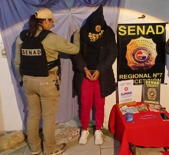 REINCIDENTE EN MICROTRÁFICO DETENIDA CON DOSIS DE CRACK EN CONCEPCIÓN