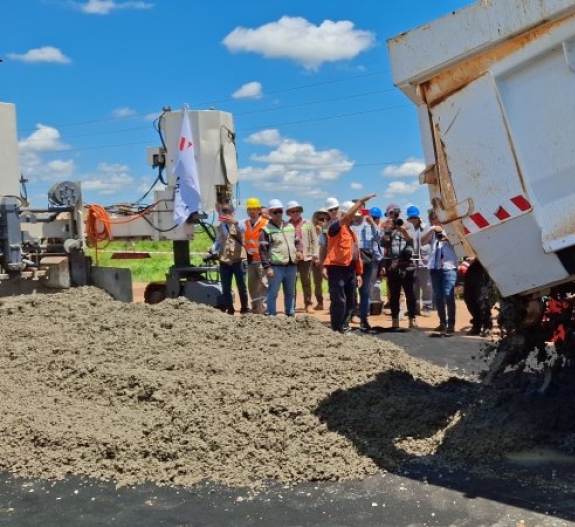 ACIC RECIBE ACLARACION SOBRE CEMENTADO DE LA RUTA CONCEPCIÓN - POZO COLORADO