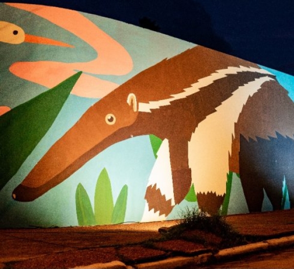 100 NIÑOS Y NIÑAS DE CONCEPCIÓN INAUGURAN UN MURAL QUE CELEBRA LA RIQUEZA DE EL CERRADO