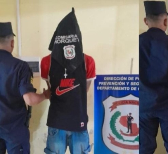 AMENAZÓ A SU PADRE CON UN CUCHILLO PARA DESPOJARLE DINERO