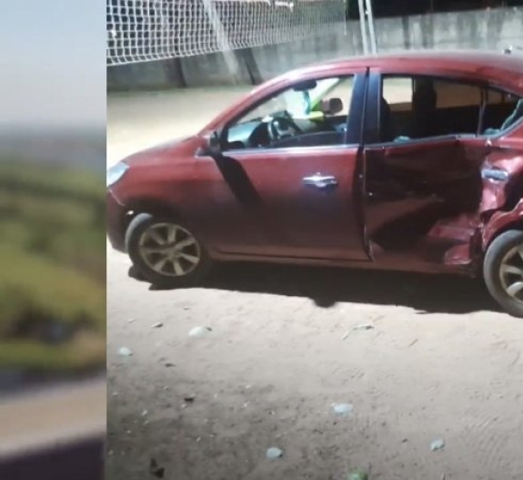 HORQUETA: MOTOCICLISTA SUFRIÓ SERIAS LESIONES TRAS EMBESTIR POR AUTOMÓVIL 